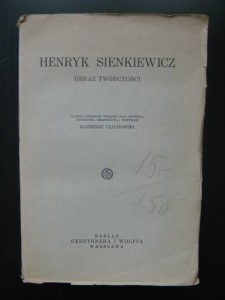 Kazimierz Czachowski, Henryk Sienkiewicz Obraz twórczości