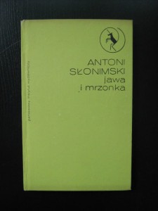 Antoni Słonimski, Jawa i mrzonka