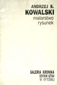 Andrzej S. Kowalski, Malarstwo rysunek