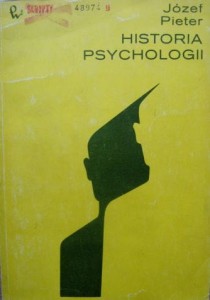 Józef Pieter, Historia psychologii