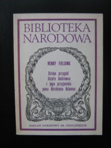 Henry Fielding, Dzieje przygód Józefa Andrewsa i jego przyjaciela pana Abrahama Adamsa