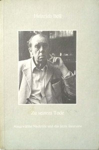 Heinrich Boll, Zu seinem Tode