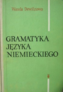 Wanda Dewitzowa, Gramatyka języka niemieckiego