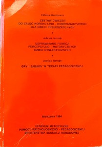 Jadwiga Jastrząb, Gry i zabawy w terapii pedagogicznej