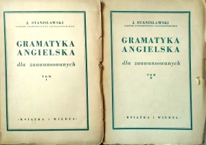 Stanisławski, Gramatyka angielska dla zaawansowanych 2 tomy KOMPLET