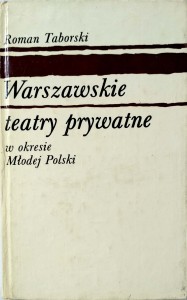 Roman Taborski, Warszawskie teatry prywatne