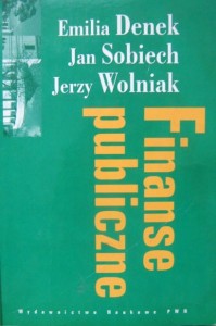 Emilia Denek, Finanse publiczne
