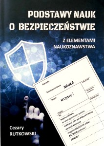 Cezary Rutkowski, Podstawy nauk o bezpieczeństwie