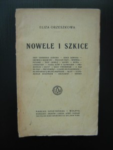 Eliza Orzeszkowa, Nowele i szkice