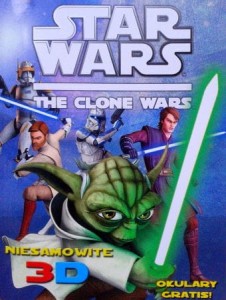 Star Wars The Clone Wars 3D okulary