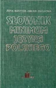 Kurzowa Zgółkowa, Słownik minimum języka polskiego