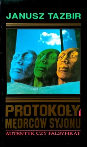 Janusz Tazbir, Protokoły Mędrców Syjonu