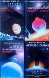 Arthur C. Clarke, Odyseja Kosmiczna 4 tomy KOMPLET