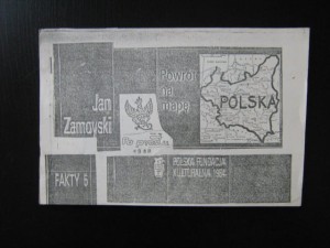 Jan Zamoyski, Powrót na mapę