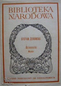 Dzienniki Wybór, Stefan Żeromski, BIBLIOTEKA NARODOWA