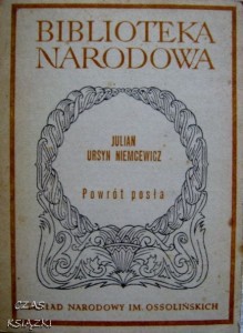 Powrót posła, Julian Ursyn Niemcewicz, BIBLIOTEKA NARODOWA
