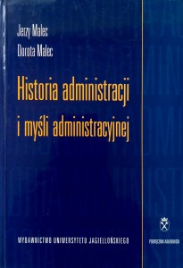 Malec, Historia administracji i myśli administracyjnej