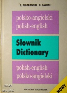 Słownik polsko-angielski, T.Piotrowski Z.Saloni