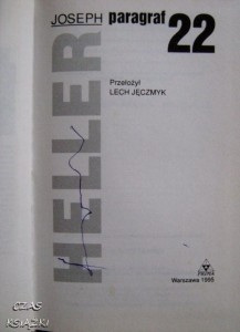 J.Heller, Paragraf 22