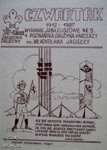 Czwartak, 75 lecie założenia drużyny ZHP, wydanie jubileuszowe nr 5