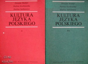 D.Buttler H.Kurkowska H.Satkiewicz Kultura języka polskiego tom 1+ tom 2