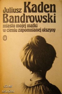 Juliusz Kaden-Bandrowski, Miasto mojej matki w cieniu zapomnianej olszyny