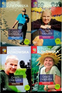 Elżbieta Dzikowska, Groch i kapusta 4 tomy KOMPLET