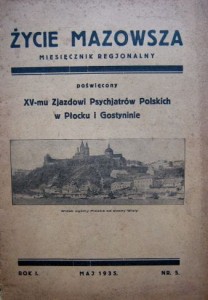 Życie Mazowsza Miesięcznik Regjonalny maj 1935 Piłsudski