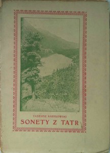 Tadeusz Karyłowski, Sonety z Tatr