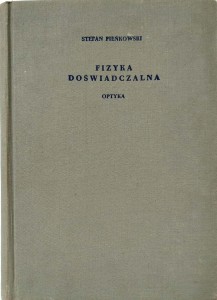 Stefan Pieńkowski, Fizyka doświadczalna Optyka