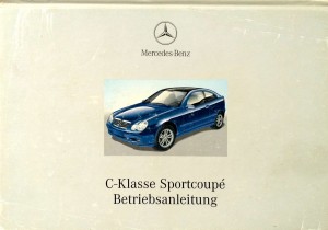 Mercedes C Klasa Sportcoupe Książka niemiecki