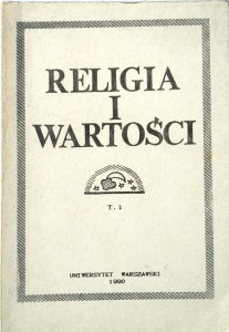 Religia i wartości Materiały seminarium UW