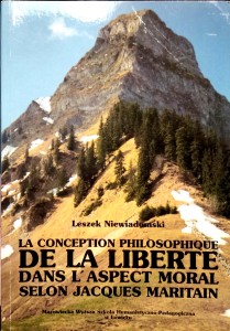 Leszek Niewiadomski, La conception philosophique de la liberte