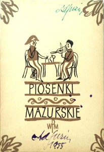 Władysław Gębik, Piosenki mazurskie