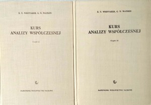 Whittaker Watson, Kurs analizy współczesnej 2 części