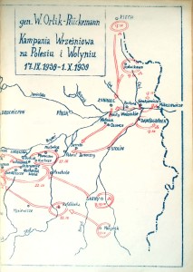 Wilhelm Orlik- Ruckemann, Kampania wrześniowa na Polesiu i Wołyniu