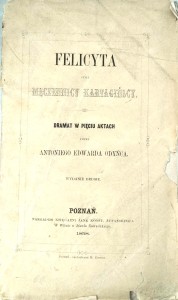 Odyniec, Felicyta czyli męczennicy kartagińscy