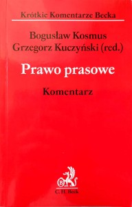 Kosmus Kuczyński, Prawo prasowe Komentarz