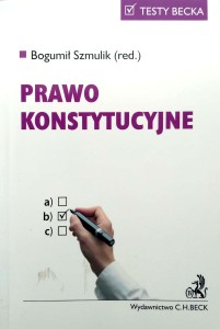 Bogumił Szmulik, Prawo konstytucyjne Testy Becka