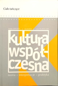 Kultura Współczesna Ciało tańczące