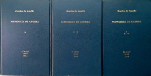 Charles de Gaulle, Memoires de guerre
