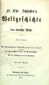 Schlosser, Weltgeschichte fur das deutsche Volk tom 3