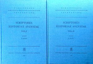 Hohl. Scriptores Historiae Augustae