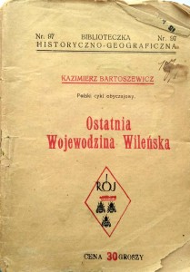 Kazimierz Bartoszewicz, Ostatnia Wojewodzina Wileńska