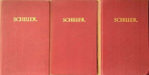 Fryderyk Schiller, Dzieła wybrane 3 tomy