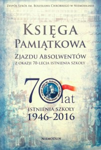 Niemodlin Zespół Szkół Bolesława Chrobrego Księga Pamiątkowa