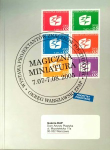 Magiczna miniatura, Wystawa projektantów znaczków pocztowych