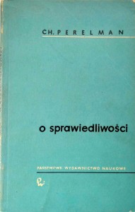 Perelman, O sprawiedliwości