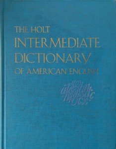 The Holt Intermediate Dictionary of American English