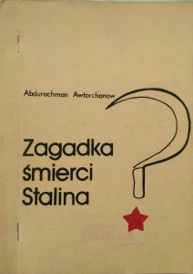 Awtorchanow, Zagadka śmierci Stalina